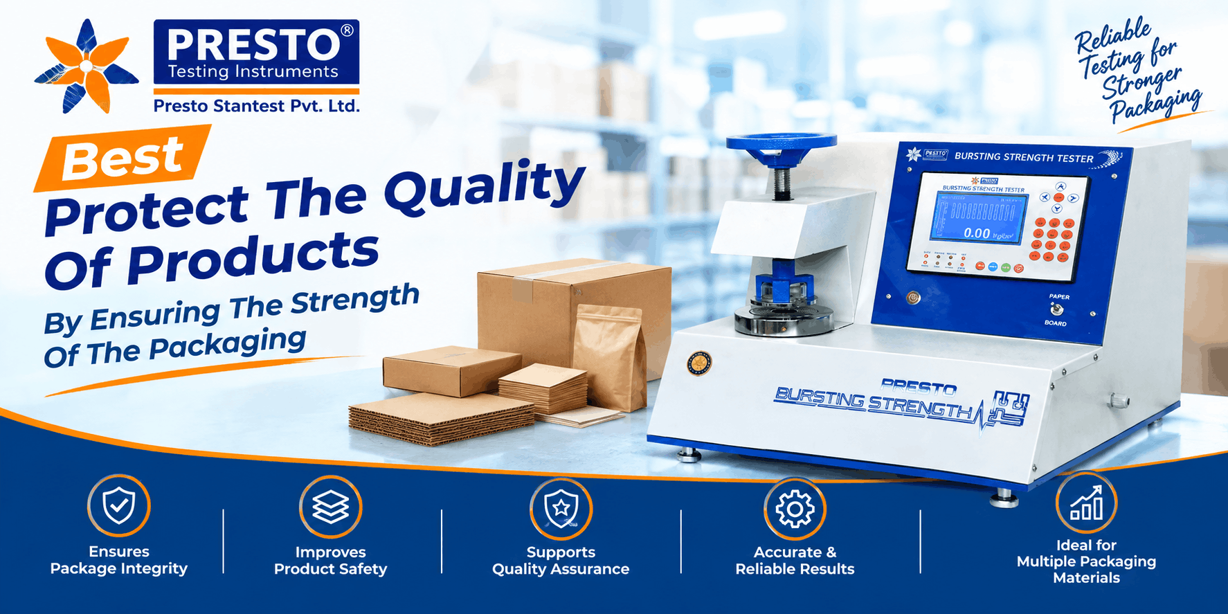 Bursting Strength Tester Img - Presto Group